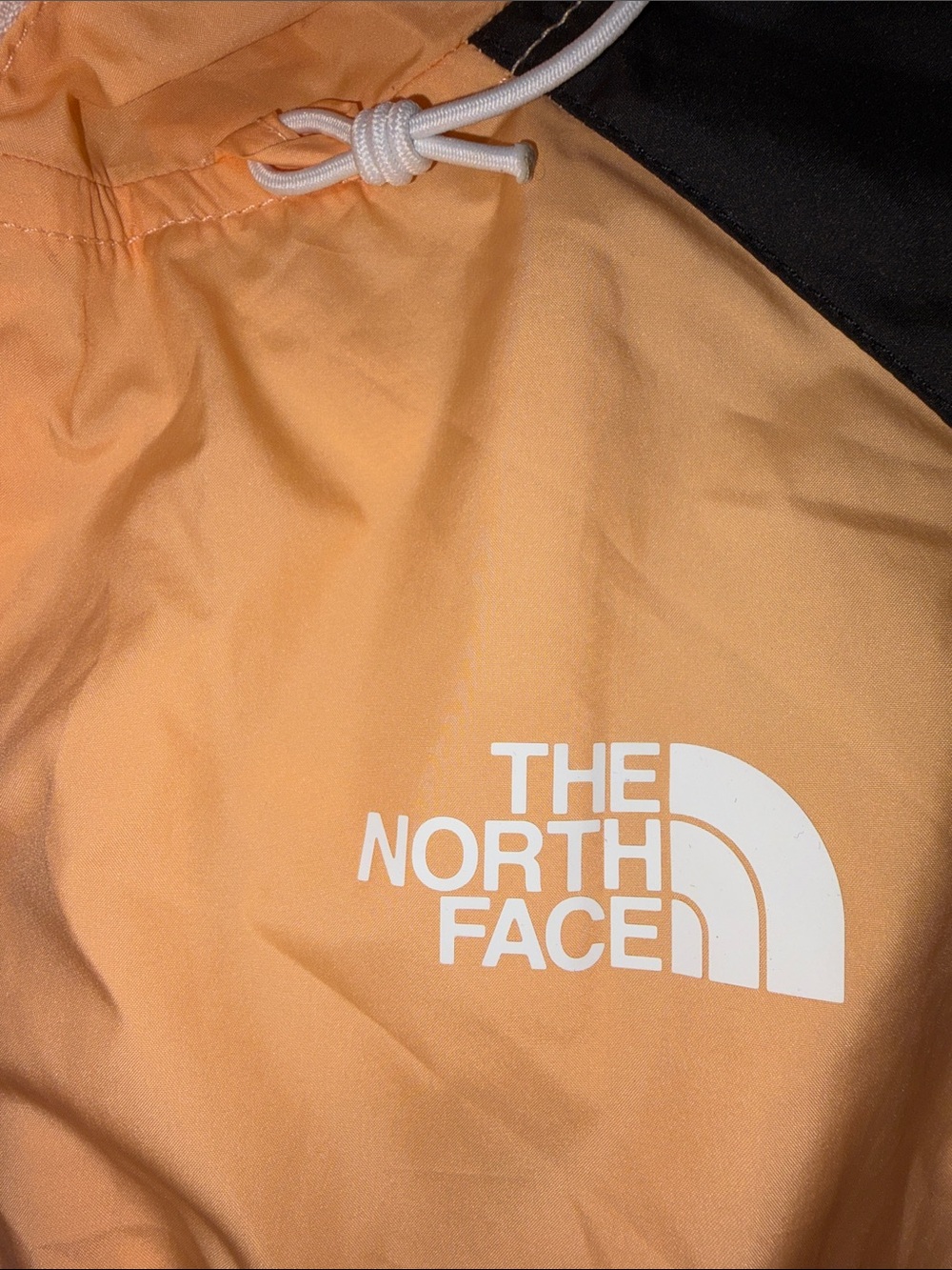 The North Face Womens Peach, Black & White Windbreaker Jacket and Joggers Set - Picture 5 of 14
